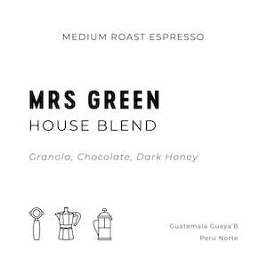 Mrs Green - Organic House Blend