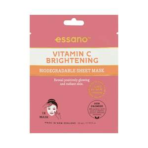 Vitamin C Brightening Biodegradable Sheet Mask