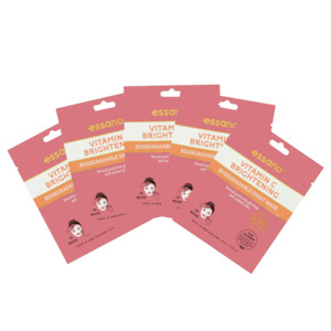 Holding company operation - passive investment in subsidiary companies: Vitamin C Brightening Biodegradable Sheet Mask 5 Pack