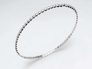 Chain Sterling Silver Bangle