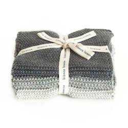 Grey Face Cloths (set of 3)- Bianca Lorenne