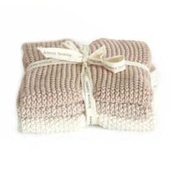 Toiletry: Petal Pink Face Cloths (set of 3)- Bianca Lorenne