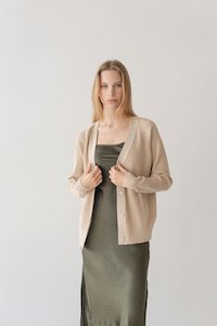 Clothing: Cotton Cashmere Cardigan