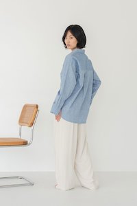 Cocoon Shirt in Denim