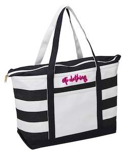 ETC Stripe Beach Bag