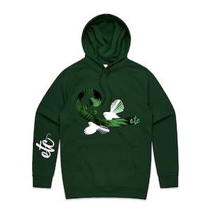 Piwakawaka/Koru Hoodie