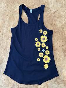 Clothing: Size Small sunflower singlet