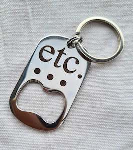 Clothing: ETC Bottle Opener Key Chain