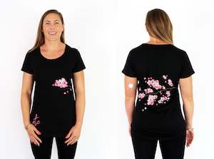 Clothing: ETC Cherry Blossom Custom Tee