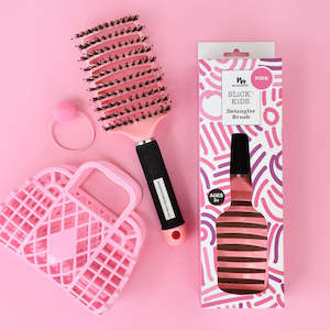 Detangler Brush | Pink and White