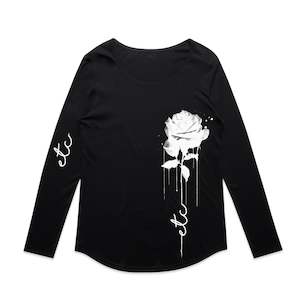 Dripping Rose Long Sleeve