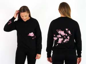 Clothing: ETC Cherry Blossom Custom Crew