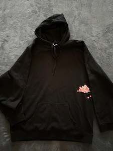 Size 3XL cherry blossom hoodie faulty print