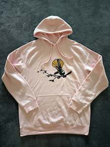 Size XL Fantail Pink Hoodie