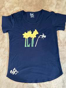 Size 2XL daffodil tee