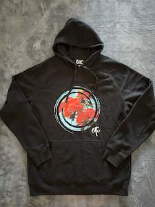 Size XL pohutakawa hoodie