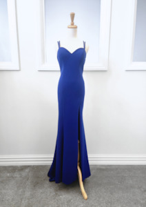 Womenswear: Sweetheart w/split JBEmma1 Royal Blue