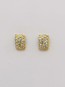 Gold diamante stud EWGSED736