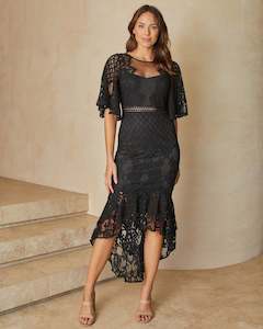 Womenswear: Reyna dress – Black