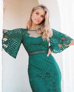 Womenswear: Reyna dress – Green