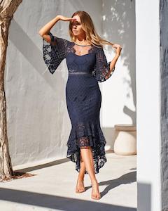 Reyna dress – Navy