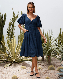 Korie dress – Navy