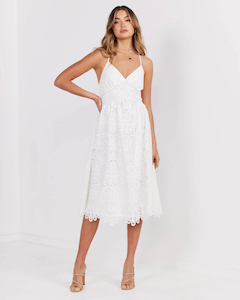 Norah dress – White