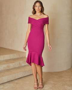 Brienne dress – Fuchsia