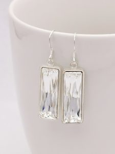 Womenswear: Silver clear baguette EWWL006