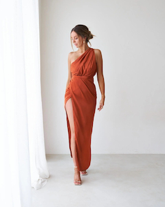 Isabel Dress – Rust