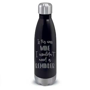 Stainless Steel Bottle Personalised with Funny Quote