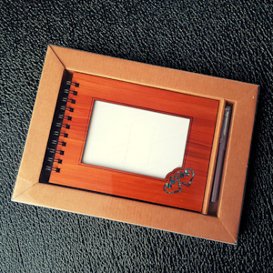 Wedding Guest Book with Photo Frame