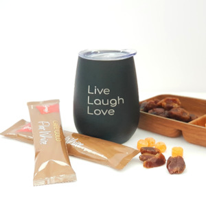 Laser engraving: Live, Laugh, Love - Stainless Steel Tumbler - Vaccum Insulated