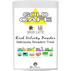 Gold Cafe Latte – Organic Drink