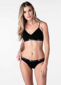 Clothing: Midnight Black Bikini