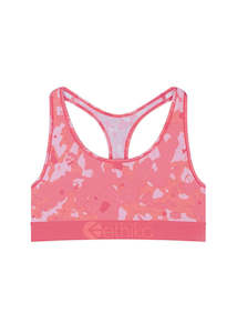 Clothing: Queen Tide Camo Girls Sports Bra