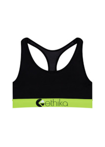 Clothing: Subzero Performance Green Girls Sports Bra