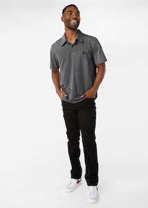 Clothing: The Skool Boy Polo Shirt - Grey