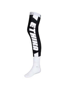 Clothing: Boys Moto Socks - The Pits White