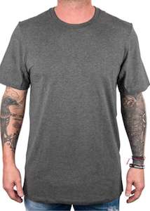 Slim Modal Tee - Heather