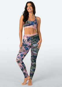 Upcycled Camo Womens Leggings