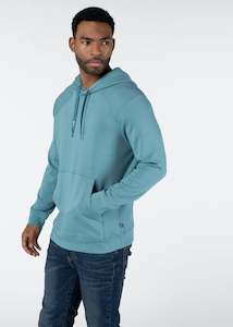 Clothing: Mens Hoodie - Icy Blue