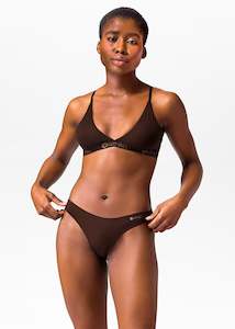 Clothing: Seamless Thong - Mocha