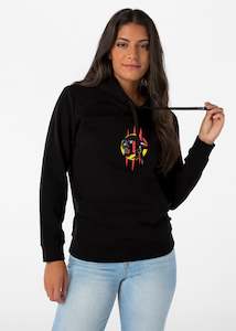 Womens Pullover Hoodie - Quick Strike Black