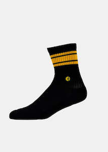 Ankle Sock - Amalfi Stripe Black