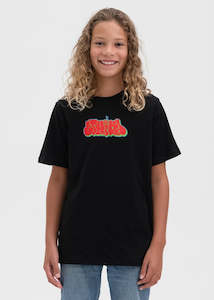 Boys Throwie Tee - Black