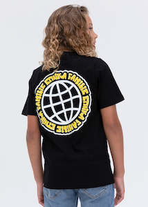 Boys Worldwide Familie Tee - Black