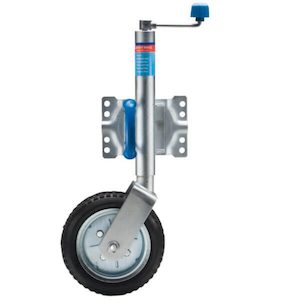 Products: Ark U-Bolt Swivel10 Pneumatic Jockey Wheels: Durable, Swivel Design for Maximum Maneuverability