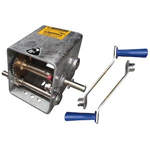 Trojan Christine 1650kg Capacity Boat Trailer Winch – 15: 1/5: 1 Ratio