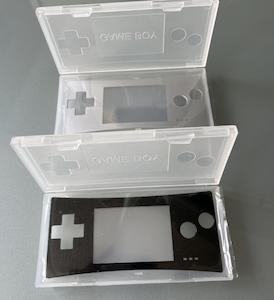 Electronic goods: GameBoy Micro Premium Replacement Front Faceplate Cover for GBM GameBoy 4 Colors